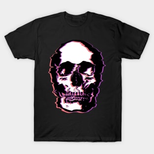 Glitchy skull T-Shirt